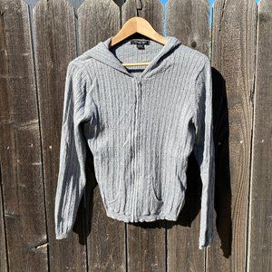 August Silk Knits Cardigan Sz L